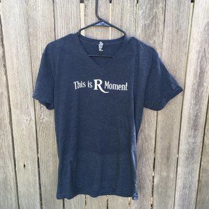 Riunite Wine This is R Moment V-Neck T-Shirt